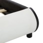 vidaXL Giroletto con LED Bianco in Similpelle 120x200 cm vidaXL Giroletto con LED Bianco in Similpelle 120x200 cm