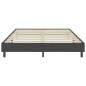 vidaXL Letto a Molle Grigio in Tessuto 180x200 cm vidaXL Letto a Molle Grigio in Tessuto 180x200 cm