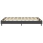 vidaXL Letto a Molle Grigio in Tessuto 180x200 cm vidaXL Letto a Molle Grigio in Tessuto 180x200 cm