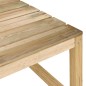 Tavolo da Giardino su Pallet 60x60x36,5cm Pino Impregnato Verde Tavolo da Giardino su Pallet 60x60x36,5cm Pino Impregnato Verde