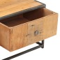 vidaXL Tavolino da Caffè 90x50x35 cm in Legno Massello di Recupero vidaXL Tavolino da Caffè 90x50x35 cm in Legno Massello di Recupero