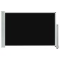Tenda Laterale Retrattile per Patio 60x300 cm Nero Tenda Laterale Retrattile per Patio 60x300 cm Nero