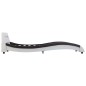 vidaXL Giroletto con LED Bianco e Nero in Similpelle 100x200 cm vidaXL Giroletto con LED Bianco e Nero in Similpelle 100x200 cm