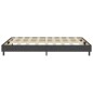 vidaXL Letto a Molle Grigio in Tessuto 140x200 cm vidaXL Letto a Molle Grigio in Tessuto 140x200 cm