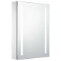 vidaXL Armadietto Bagno con Specchio e LED 50x13x70 cm