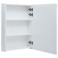 vidaXL Armadietto Bagno con Specchio e LED 50x13x70 cm