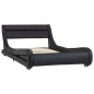 vidaXL Giroletto con LED Nero in Similpelle 90x200 cm vidaXL Giroletto con LED Nero in Similpelle 90x200 cm