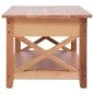vidaXL Tavolino da Caffè 100x55x46 cm Legno Massello di Mogano vidaXL Tavolino da Caffè 100x55x46 cm Legno Massello di Mogano