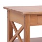 vidaXL Tavolino da Caffè 100x55x46 cm Legno Massello di Mogano vidaXL Tavolino da Caffè 100x55x46 cm Legno Massello di Mogano