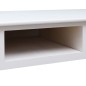 vidaXL Scrivania Bianca 110x45x76 cm in Legno vidaXL Scrivania Bianca 110x45x76 cm in Legno