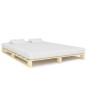 vidaXL Giroletto in Pallet di Legno Massello di Pino 200x200 cm vidaXL Giroletto in Pallet di Legno Massello di Pino 200x200 cm