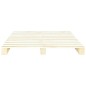 vidaXL Giroletto in Pallet di Legno Massello di Pino 200x200 cm vidaXL Giroletto in Pallet di Legno Massello di Pino 200x200 cm