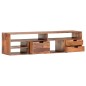 vidaXL Mobile Porta TV 140x30x35 cm in Legno Massello di Sheesham vidaXL Mobile Porta TV 140x30x35 cm in Legno Massello di Sheesham