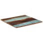 vidaXL Piano Tavolo Quadrato 80x80 cm 25-27 mm in Legno di Recupero vidaXL Piano Tavolo Quadrato 80x80 cm 25-27 mm in Legno di Recupero