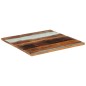 vidaXL Piano Tavolo Quadrato 80x80 cm 25-27 mm in Legno di Recupero vidaXL Piano Tavolo Quadrato 80x80 cm 25-27 mm in Legno di Recupero