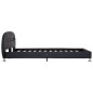 vidaXL Giroletto con LED Nero in Similpelle 140x200 cm