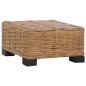 vidaXL Tavolino da Caffè 47x47x28 cm in Rattan Naturale vidaXL Tavolino da Caffè 47x47x28 cm in Rattan Naturale
