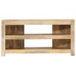 vidaXL Mobile Porta TV Angolare 90x45x45 cm in Legno Massello di Mango vidaXL Mobile Porta TV Angolare 90x45x45 cm in Legno Massello di Mango