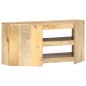 vidaXL Mobile Porta TV Angolare 90x45x45 cm in Legno Massello di Mango vidaXL Mobile Porta TV Angolare 90x45x45 cm in Legno Massello di Mango