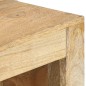 vidaXL Mobile Porta TV Angolare 90x45x45 cm in Legno Massello di Mango vidaXL Mobile Porta TV Angolare 90x45x45 cm in Legno Massello di Mango