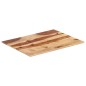 vidaXL Piano Tavolo in Legno Massello di Acacia 15-16 mm 70x80 cm vidaXL Piano Tavolo in Legno Massello di Acacia 15-16 mm 70x80 cm