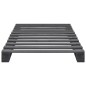 vidaXL Giroletto in Pallet Grigio Legno Massello di Pino 90x200 cm vidaXL Giroletto in Pallet Grigio Legno Massello di Pino 90x200 cm