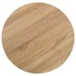 vidaXL Tavolo da Bistrot Marrone Chiaro 60 cm in MDF vidaXL Tavolo da Bistrot Marrone Chiaro 60 cm in MDF