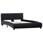 vidaXL Giroletto Nero in Similpelle 140x200 cm vidaXL Giroletto Nero in Similpelle 140x200 cm