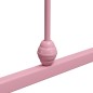 vidaXL Giroletto Rosa in Metallo 180x200 cm vidaXL Giroletto Rosa in Metallo 180x200 cm
