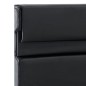 vidaXL Giroletto con LED Nero in Similpelle 140x200 cm