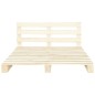 vidaXL Giroletto in Pallet di Legno Massello di Pino 140x200 cm vidaXL Giroletto in Pallet di Legno Massello di Pino 140x200 cm