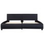 vidaXL Giroletto Nero in Similpelle 180x200 cm vidaXL Giroletto Nero in Similpelle 180x200 cm