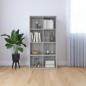 Libreria/Credenza Grigio Sonoma 66x30x130 cm Legno Multistrato Libreria/Credenza Grigio Sonoma 66x30x130 cm Legno Multistrato