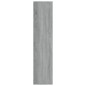 Libreria/Credenza Grigio Sonoma 66x30x130 cm Legno Multistrato Libreria/Credenza Grigio Sonoma 66x30x130 cm Legno Multistrato