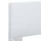 vidaXL Giroletto Bianco in Similpelle 140x200 cm vidaXL Giroletto Bianco in Similpelle 140x200 cm
