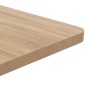 vidaXL Tavolo da Bistrot Marrone Chiaro 50x50 cm in MDF vidaXL Tavolo da Bistrot Marrone Chiaro 50x50 cm in MDF