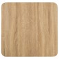 vidaXL Tavolo da Bistrot Marrone Chiaro 50x50 cm in MDF vidaXL Tavolo da Bistrot Marrone Chiaro 50x50 cm in MDF