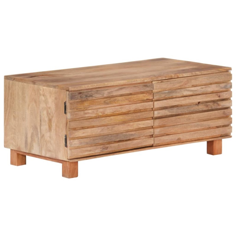 vidaXL Tavolino da Caffè 90x50x40 cm in Legno Massello di Mango vidaXL Tavolino da Caffè 90x50x40 cm in Legno Massello di Mango