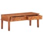 vidaXL Mobile Porta TV 110x40x41 cm in Legno Massello di Acacia vidaXL Mobile Porta TV 110x40x41 cm in Legno Massello di Acacia