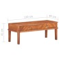 vidaXL Mobile Porta TV 110x40x41 cm in Legno Massello di Acacia vidaXL Mobile Porta TV 110x40x41 cm in Legno Massello di Acacia