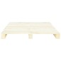 vidaXL Giroletto in Pallet di Legno Massello di Pino 140x200 cm vidaXL Giroletto in Pallet di Legno Massello di Pino 140x200 cm