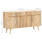 vidaXL Credenza 150x40x80 cm in Legno Massello di Mango vidaXL Credenza 150x40x80 cm in Legno Massello di Mango