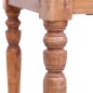vidaXL Scrivania con Cassetti 117x57x75 cm in Legno Massello di Mogano