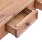vidaXL Scrivania con Cassetti 117x57x75 cm in Legno Massello di Mogano