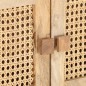 vidaXL Mobile Porta TV 140x30x40 cm in Legno di Mango e Canna Naturale vidaXL Mobile Porta TV 140x30x40 cm in Legno di Mango e Canna Naturale