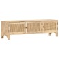 vidaXL Mobile Porta TV 140x30x40 cm in Legno di Mango e Canna Naturale vidaXL Mobile Porta TV 140x30x40 cm in Legno di Mango e Canna Naturale