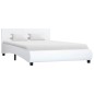 vidaXL Giroletto Bianco in Similpelle 120x200 cm vidaXL Giroletto Bianco in Similpelle 120x200 cm
