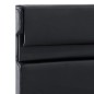 vidaXL Giroletto con LED Nero in Similpelle 160x200 cm