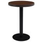 vidaXL Tavolo da Bistrot Marrone Scuro 60 cm in MDF vidaXL Tavolo da Bistrot Marrone Scuro 60 cm in MDF