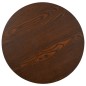 vidaXL Tavolo da Bistrot Marrone Scuro 60 cm in MDF vidaXL Tavolo da Bistrot Marrone Scuro 60 cm in MDF